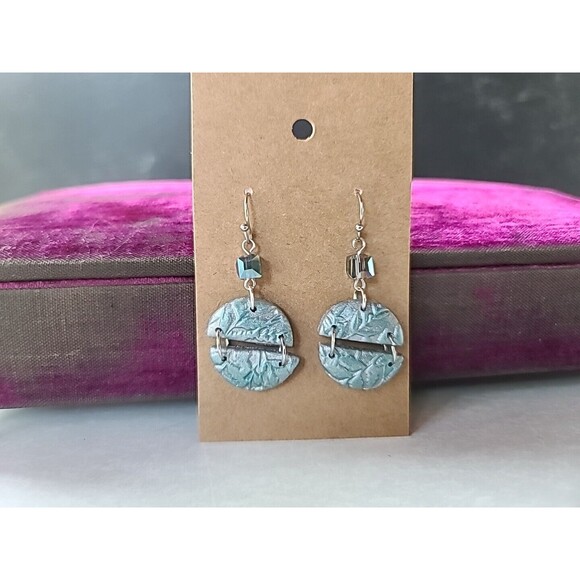 Polymer Clay Dangling Earrings New - Picture 2 of 10